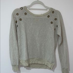 White hole sweater size XL